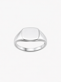 Bague Signet Minimaliste