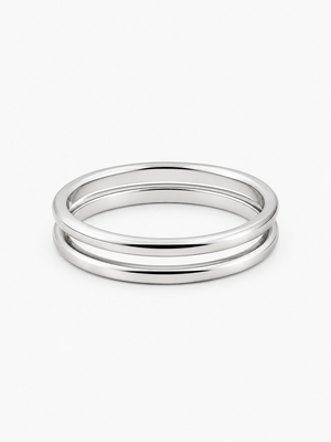 Bague Double Anneau